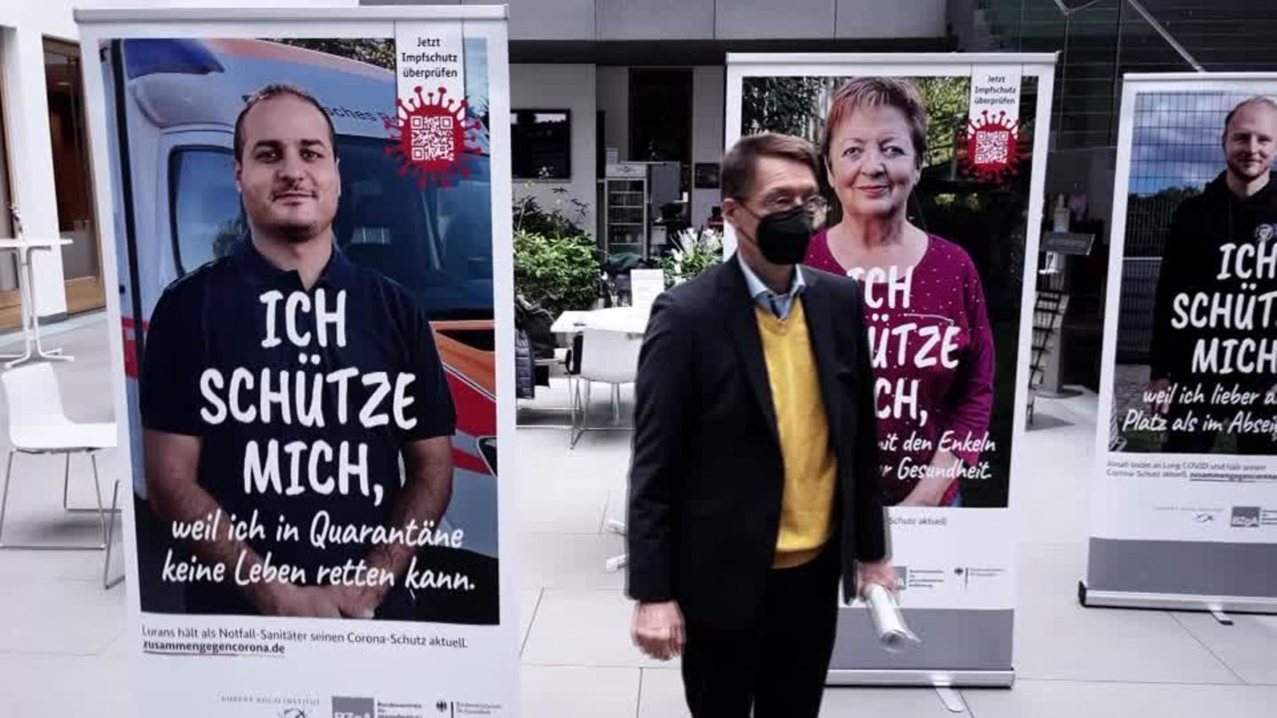 Video: Lauterbach startet Corona-Kampagne - und macht Druck auf Länder