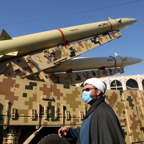 Bald könnten auch Raketen aus dem Iran in Kiew einschlagen.