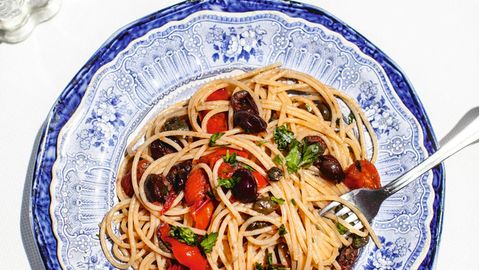 Amalfi: Spaghetti alla Puttanesca