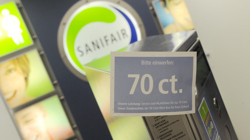 Wie Lange Sind Die Sanifair Gutscheine Gültig Sanifair erhöht die Preise für seine öffentlichen Toiletten | STERN.de