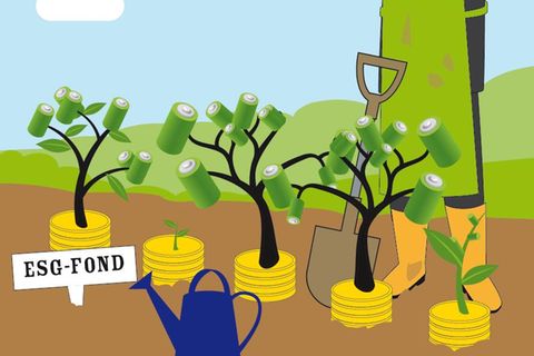 Illustration zu ESG-Fonds