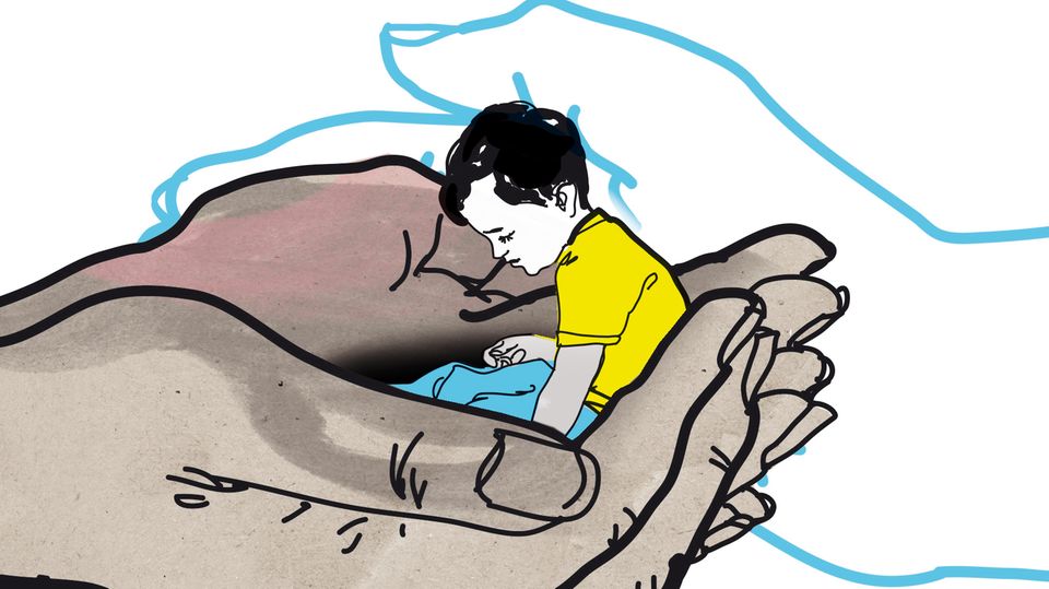 Illustration Die Diagnose
