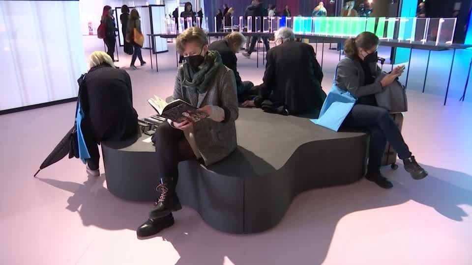 Video: Frankfurter Buchmesse hofft nach zwei Pandemie-Jahren auf Besucher-Comeback