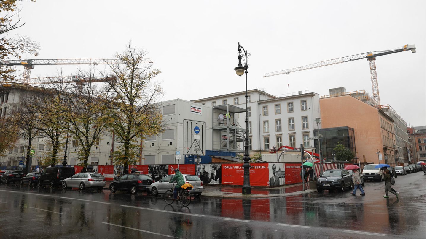 Baustelle des "Elisabeth-Selbert-Haus"