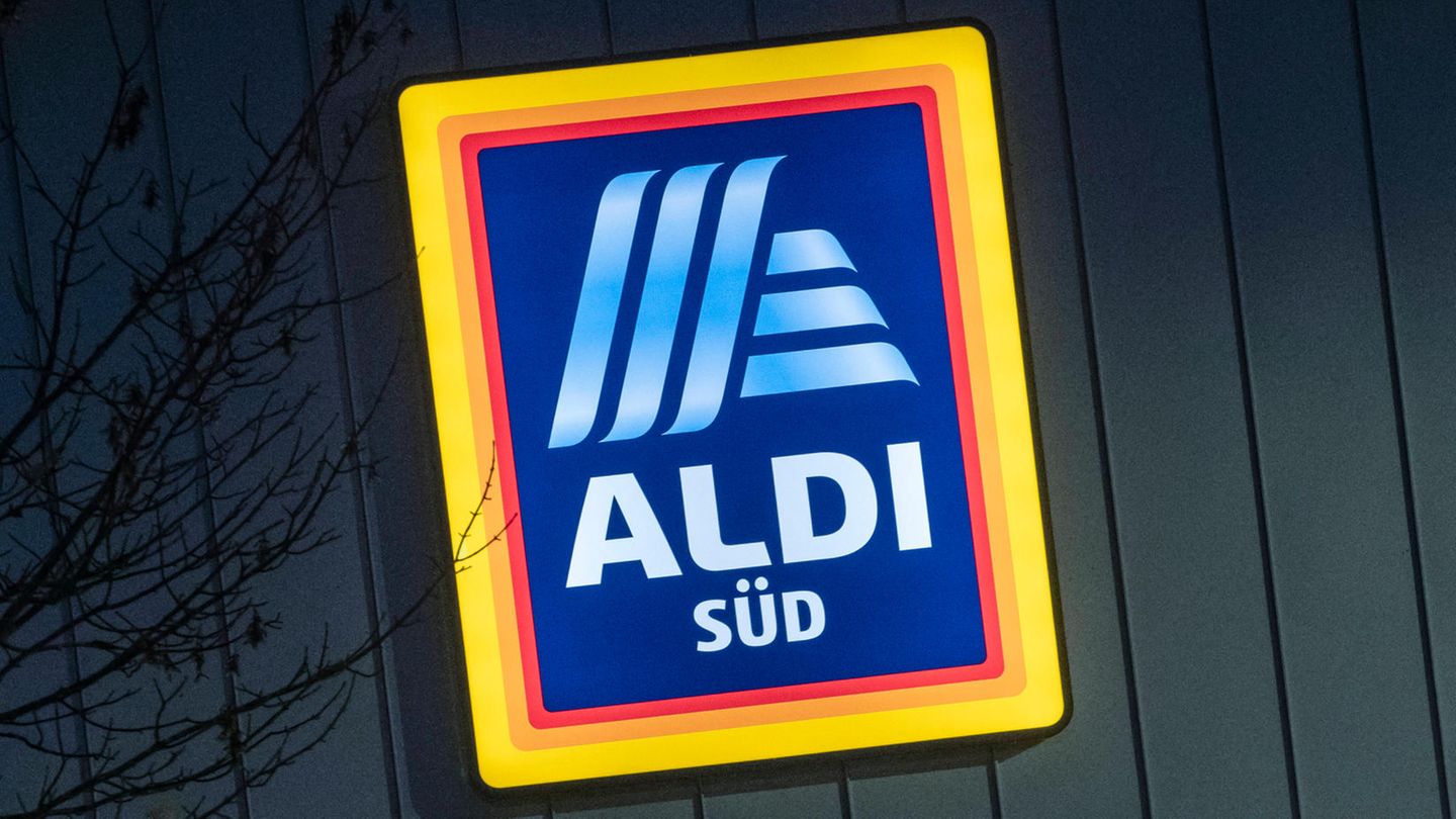 Ein Logo von Aldi Süd