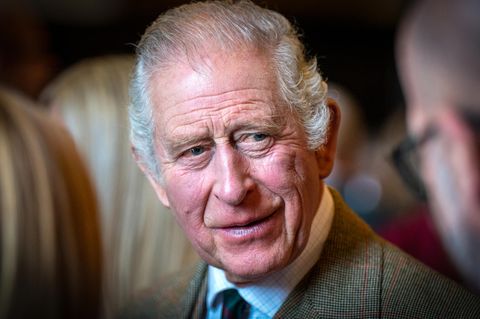 König Charles bei einem Besuch im Aberdeen Town House