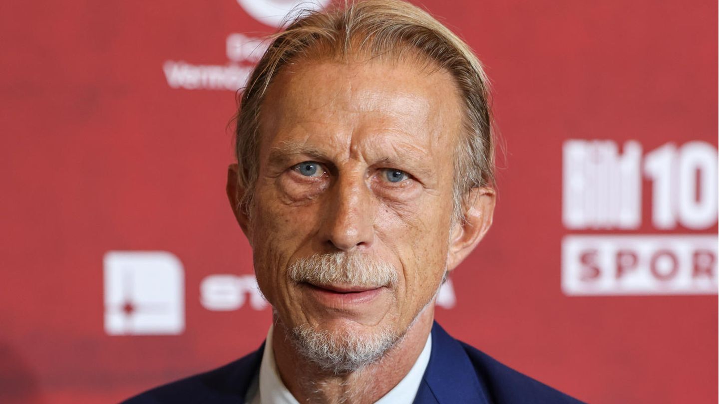 Christoph Daum im Mai 2022 auf der Gala der "Sport Bild"
