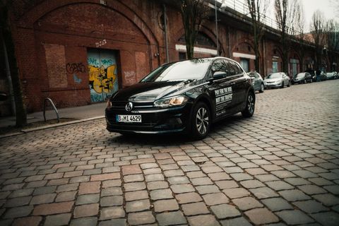 Auto des Carsharing-Anbieters Miles in Berlin