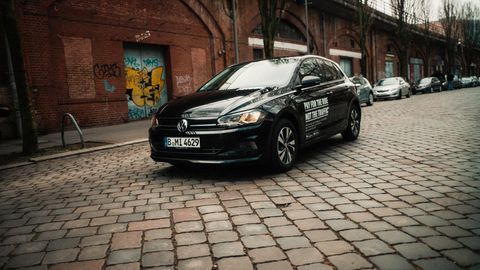 Auto des Carsharing-Anbieters Miles in Berlin