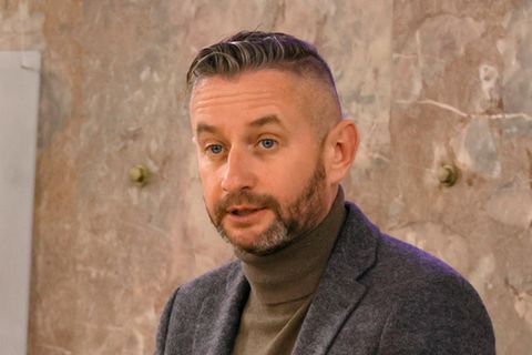 Serhij Schadan bei der Verleihung des Friedenspreises des Deutschen Buchhandels