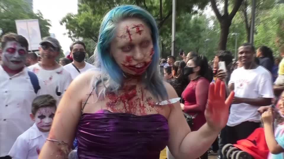 Video: Gruselstimmung in Mexiko