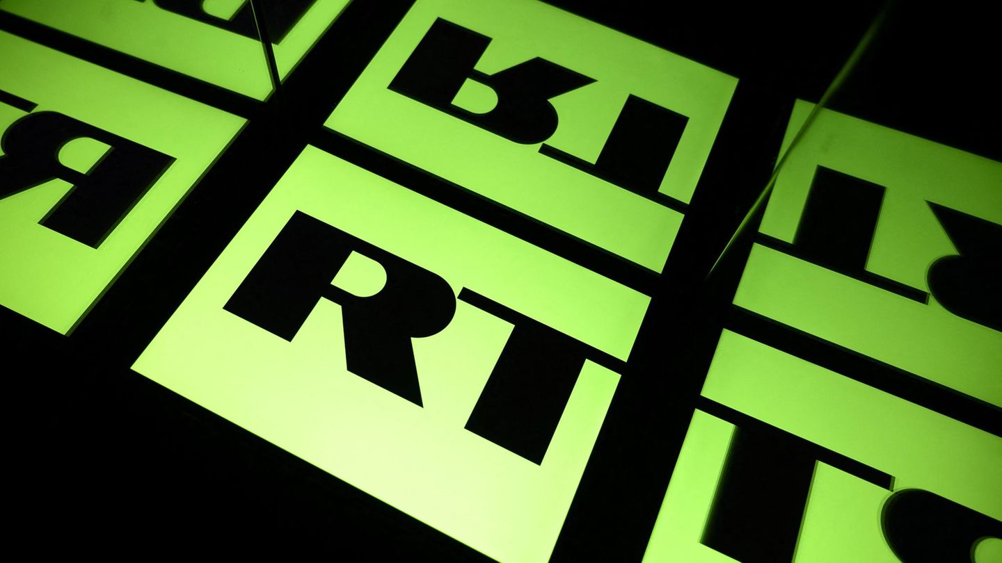 Logo des russischen Propagandasenders RT