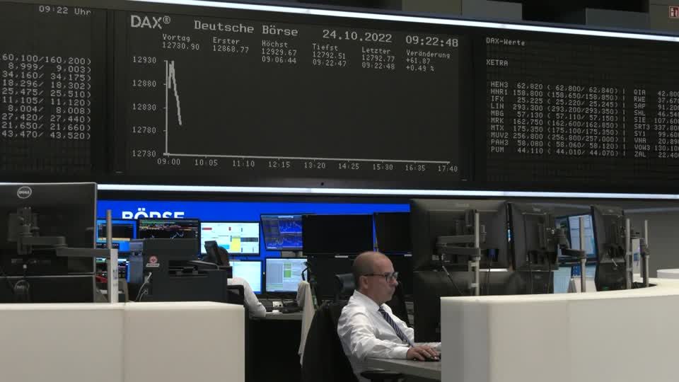 Video: Hoffnung auf kleinere US-Zinsschritte treibt Dax an