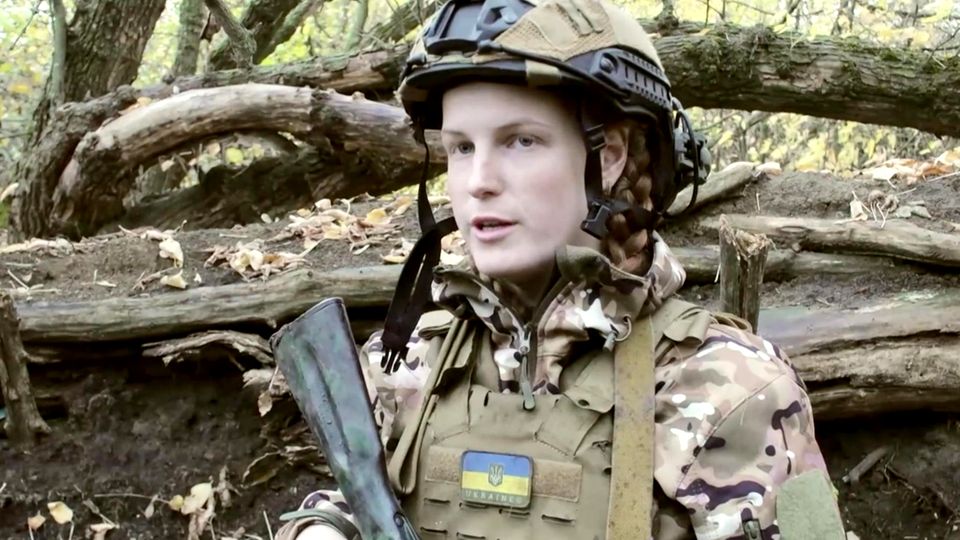 Ukraine-Krieg: 19-Jährige kämpft an vorderster Front gegen Russland