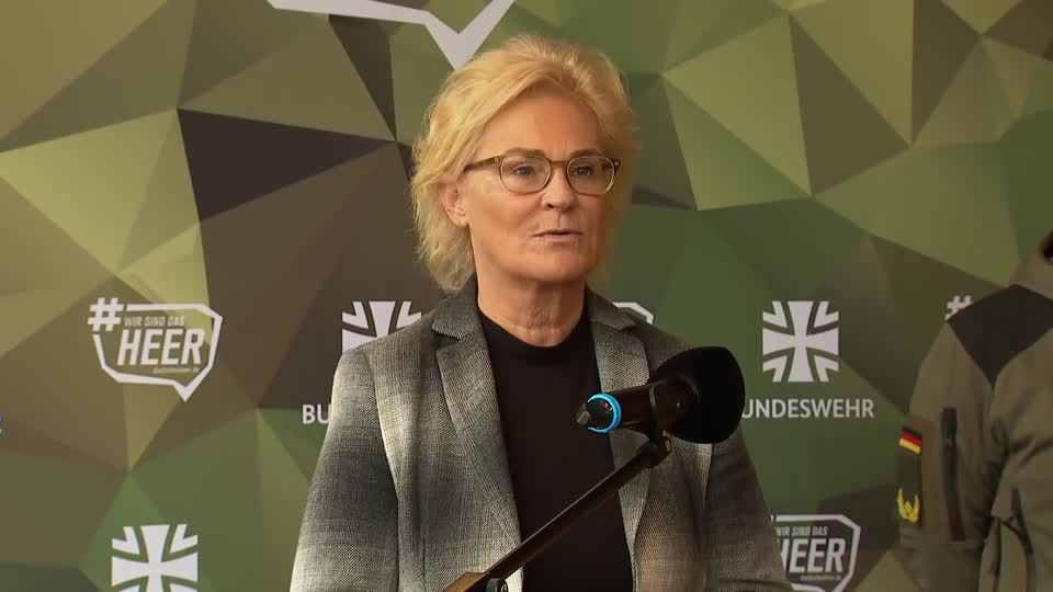 Video: Lambrecht weist Moskaus Vorwürfe zu "schmutziger Bombe" zurück
