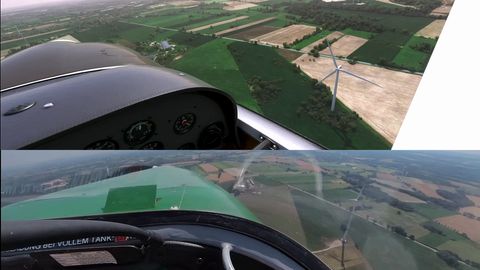 Microsoft Flight Simulator 2020 versus Realität: Nur echtes Fliegen ist schöner