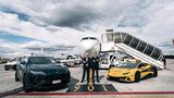 Lamborghini am Flughafen Bologna