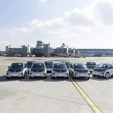 BMW Elektromodelle an deutschen Airports