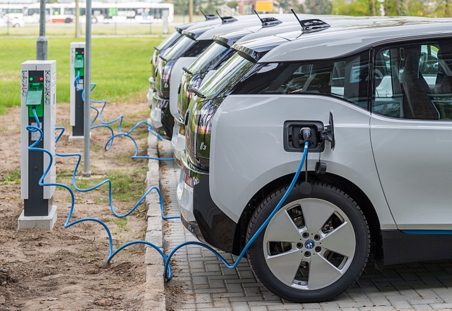 BMW Elektromodelle an deutschen Airports