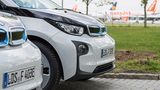BMW Elektromodelle an deutschen Airports