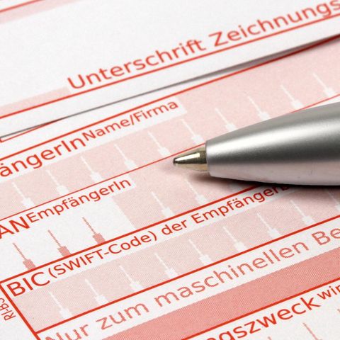 Überweisung