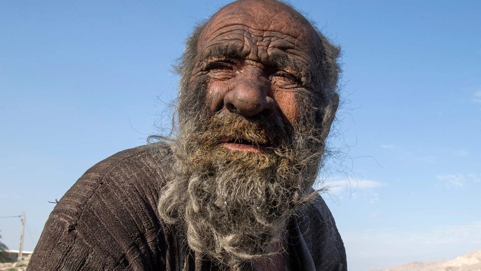 "Amou Haji" auf einem Porträt von 2018 "Amou Haji" auf einem Porträt von 2018