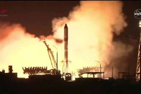 Video: Nasa schickt drei Tonnen Nachschub zur ISS