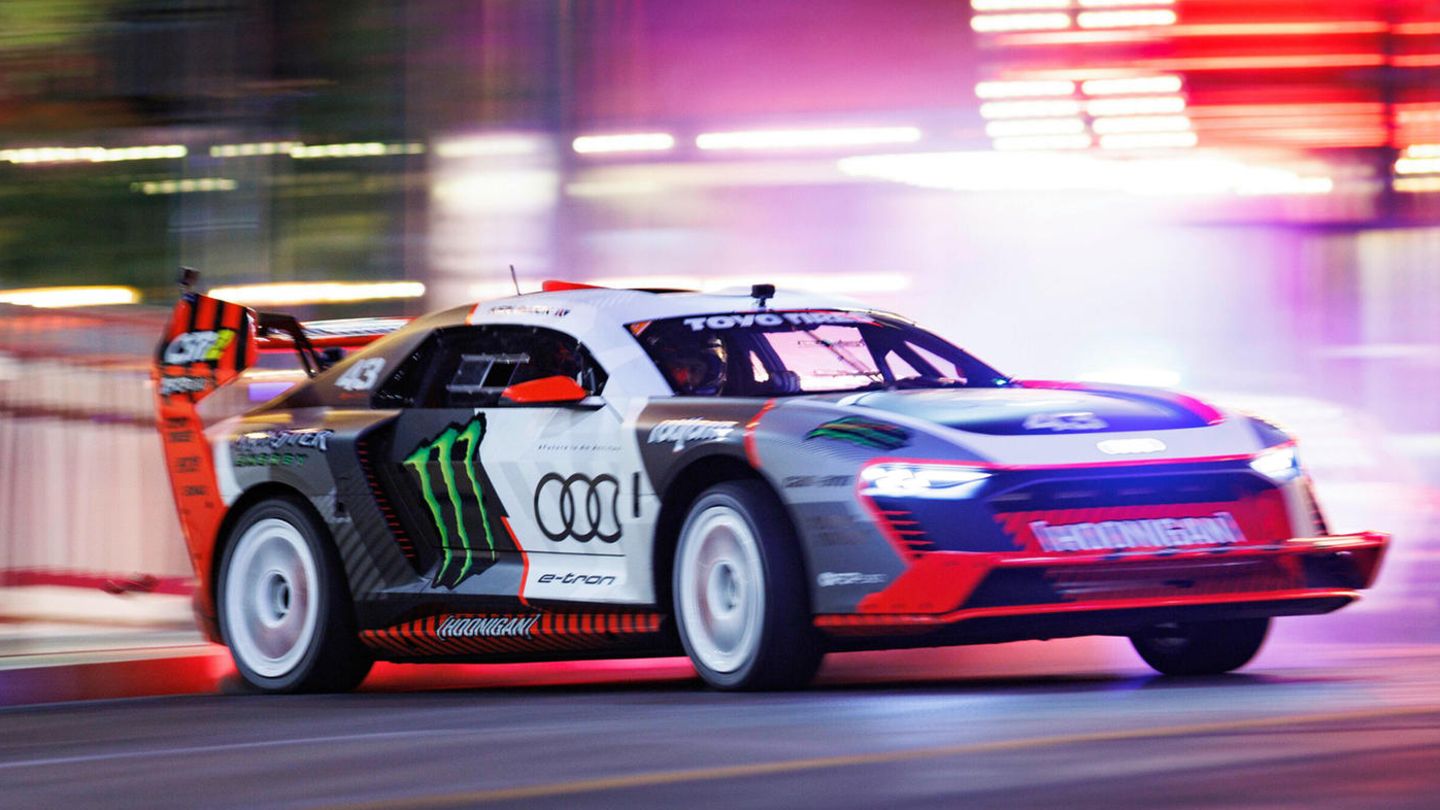 Ken Block Electrikhana Aufnahmen aus Las Vegas