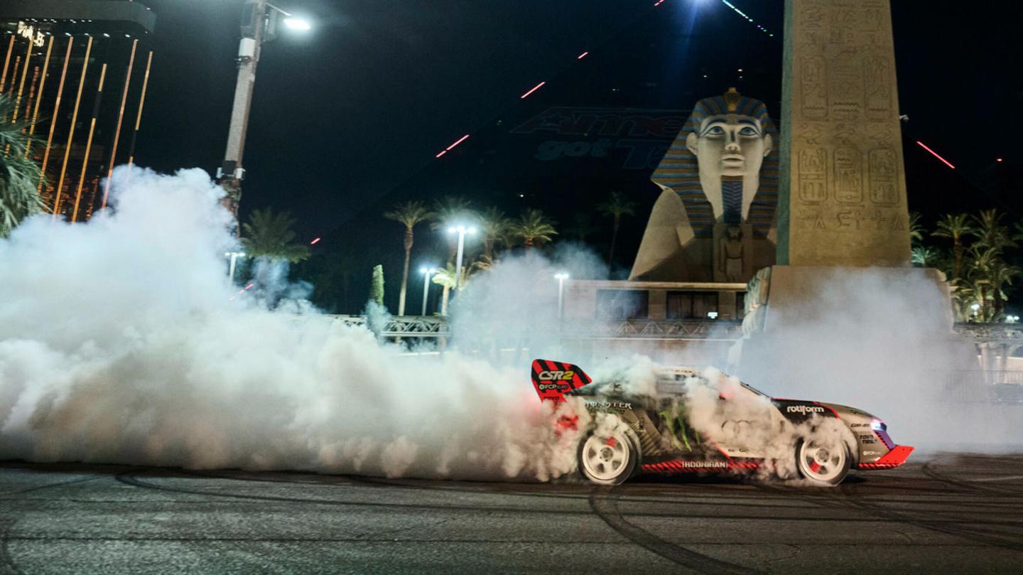 Ken Block Electrikhana Aufnahmen aus Las Vegas