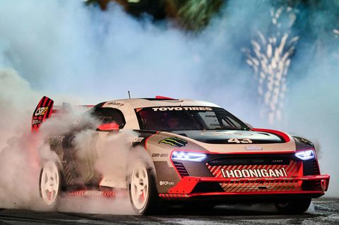 Ken Block Electrikhana Aufnahmen aus Las Vegas