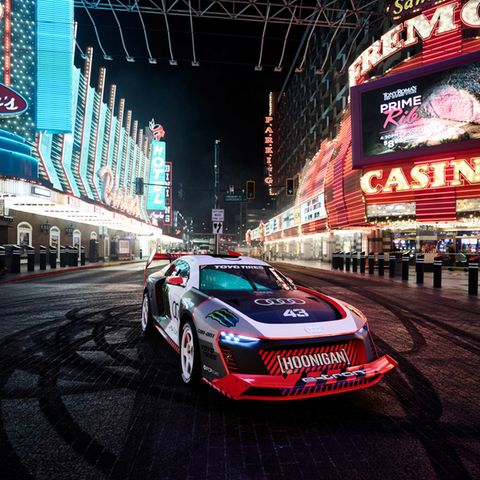Ken Block Electrikhana Aufnahmen aus Las Vegas