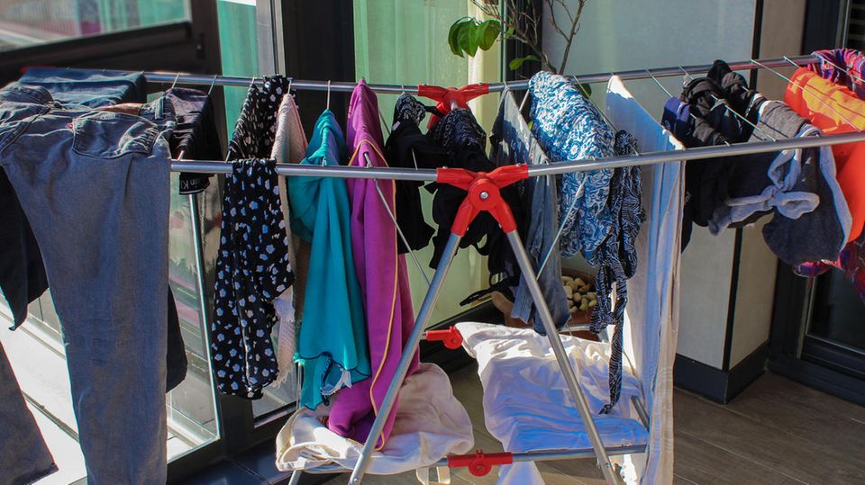 Wäsche in der Wohnung trocknen: Darauf sollten Sie achten
