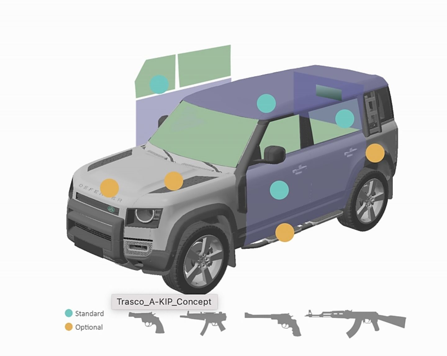 Land Rover Defender Trasco