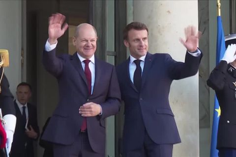 Video: Krisentreffen in Paris