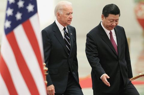 Joe Biden und Xi Jinping