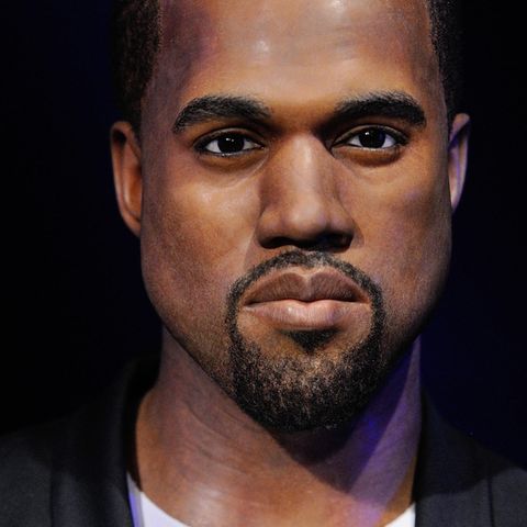 Die Wachsfigur von Kanye West im Madame Tussauds in London