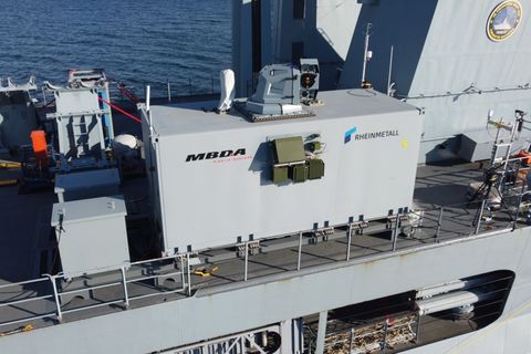 Bundeswehr laserwaffe