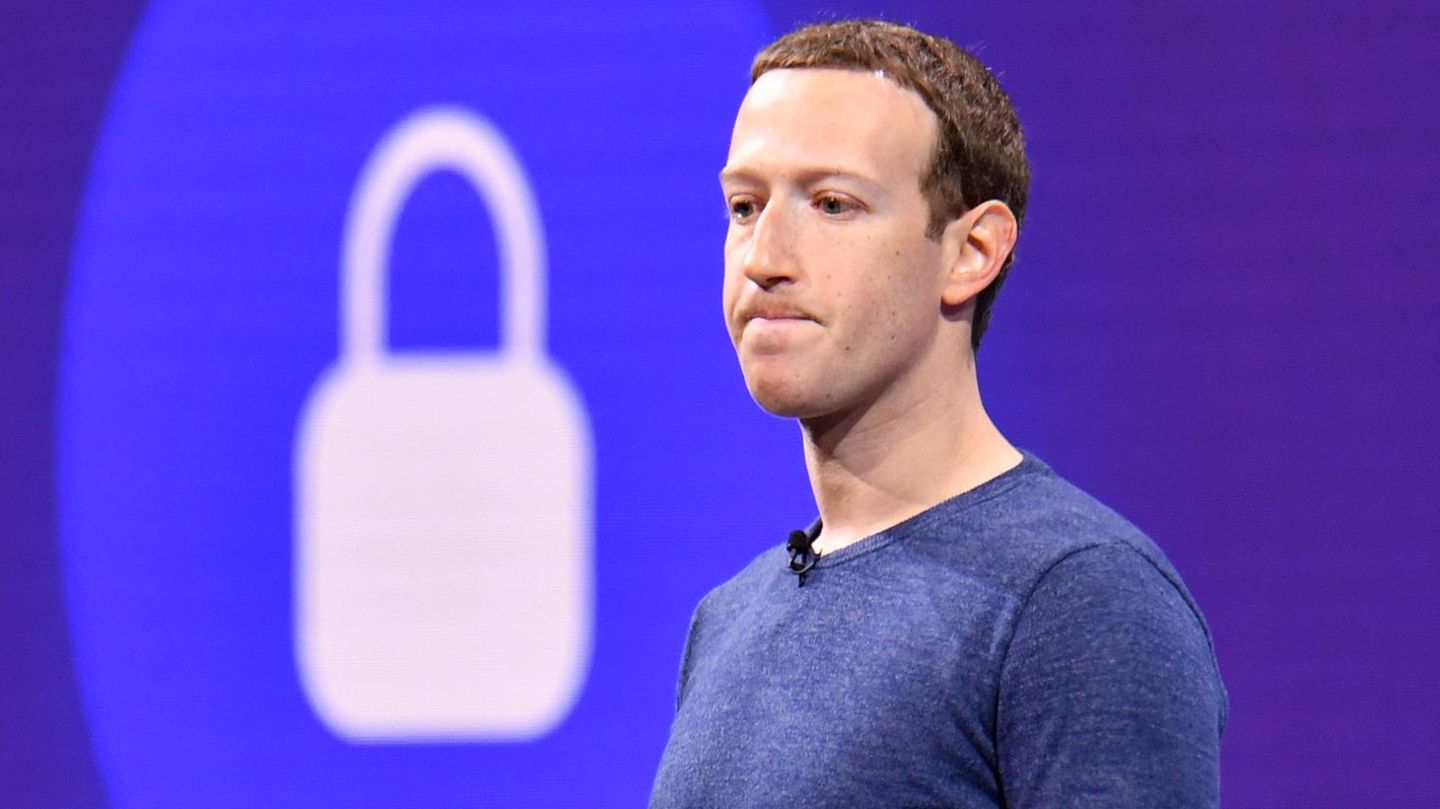 Meta-Chef Mark Zuckerberg bei einer Veranstaltung im San Jose McEnery Convention Center