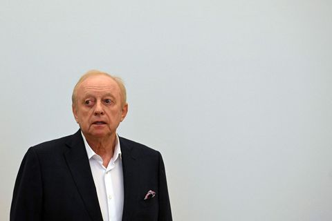 Allfons Schuhbeck am Tag der Urteilsverkündung