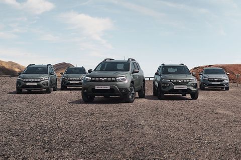 Dacia Modellpalette