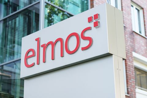 Elmos Firmenschild