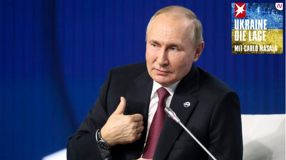 Russia's President Vladimir Putin at the plenary session of the 19th annual meeting of the Valdai International Discussion Club
