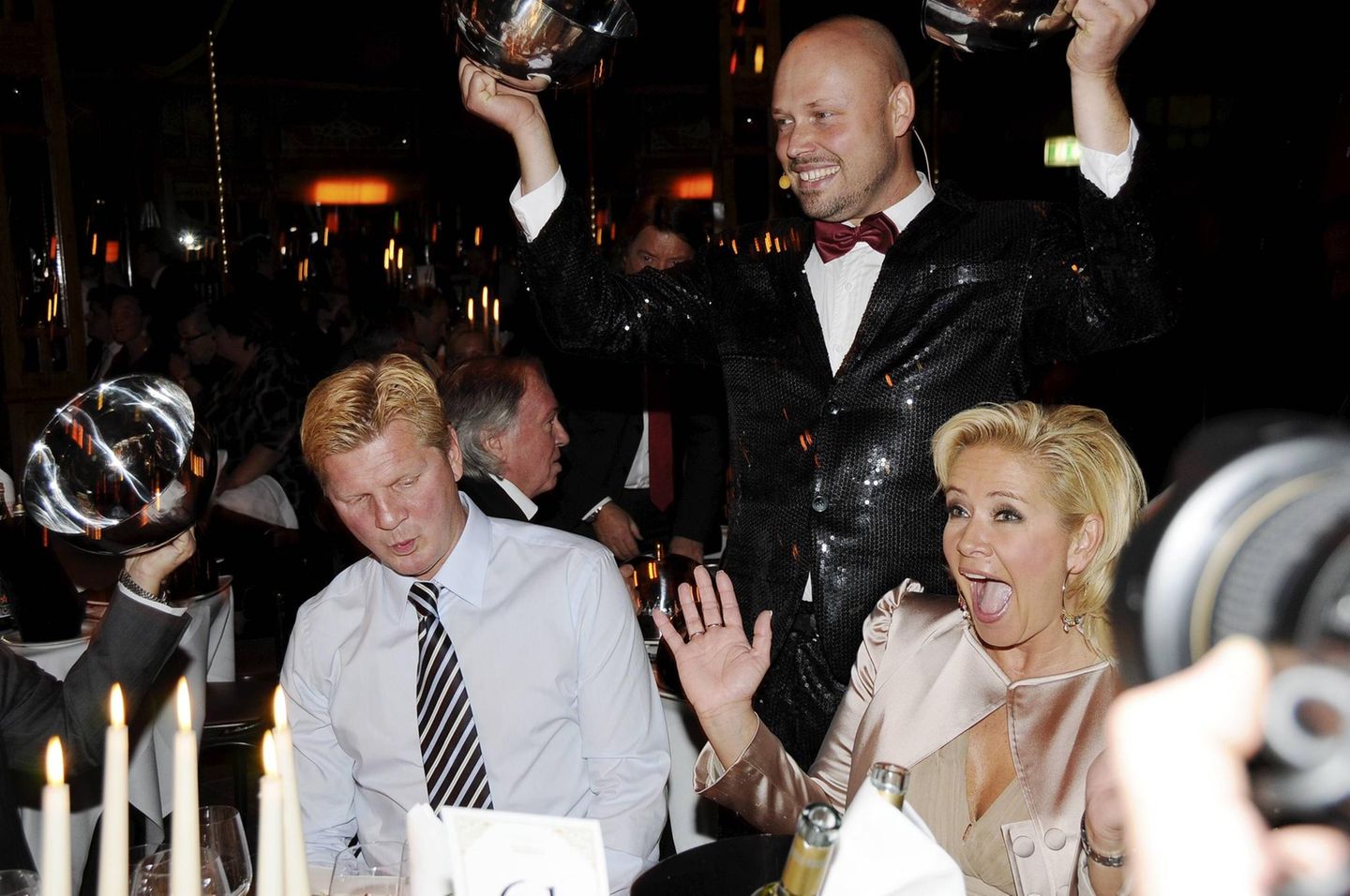 Claudia und Stefan Effenberg im Schuhbecks Teatro.
