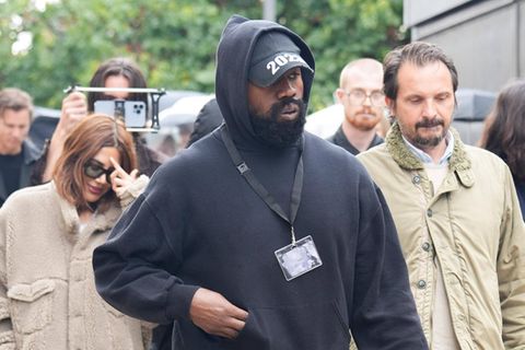 Der Rapper Kanye West
