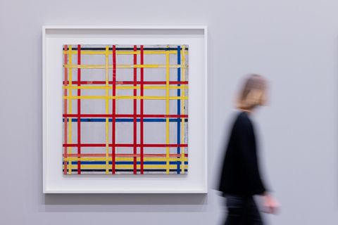 "New York City 1" von Piet Mondrian
