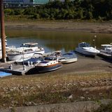 Die Mud Island Marina in Memphis, Tennessee