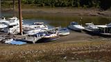 Die Mud Island Marina in Memphis, Tennessee