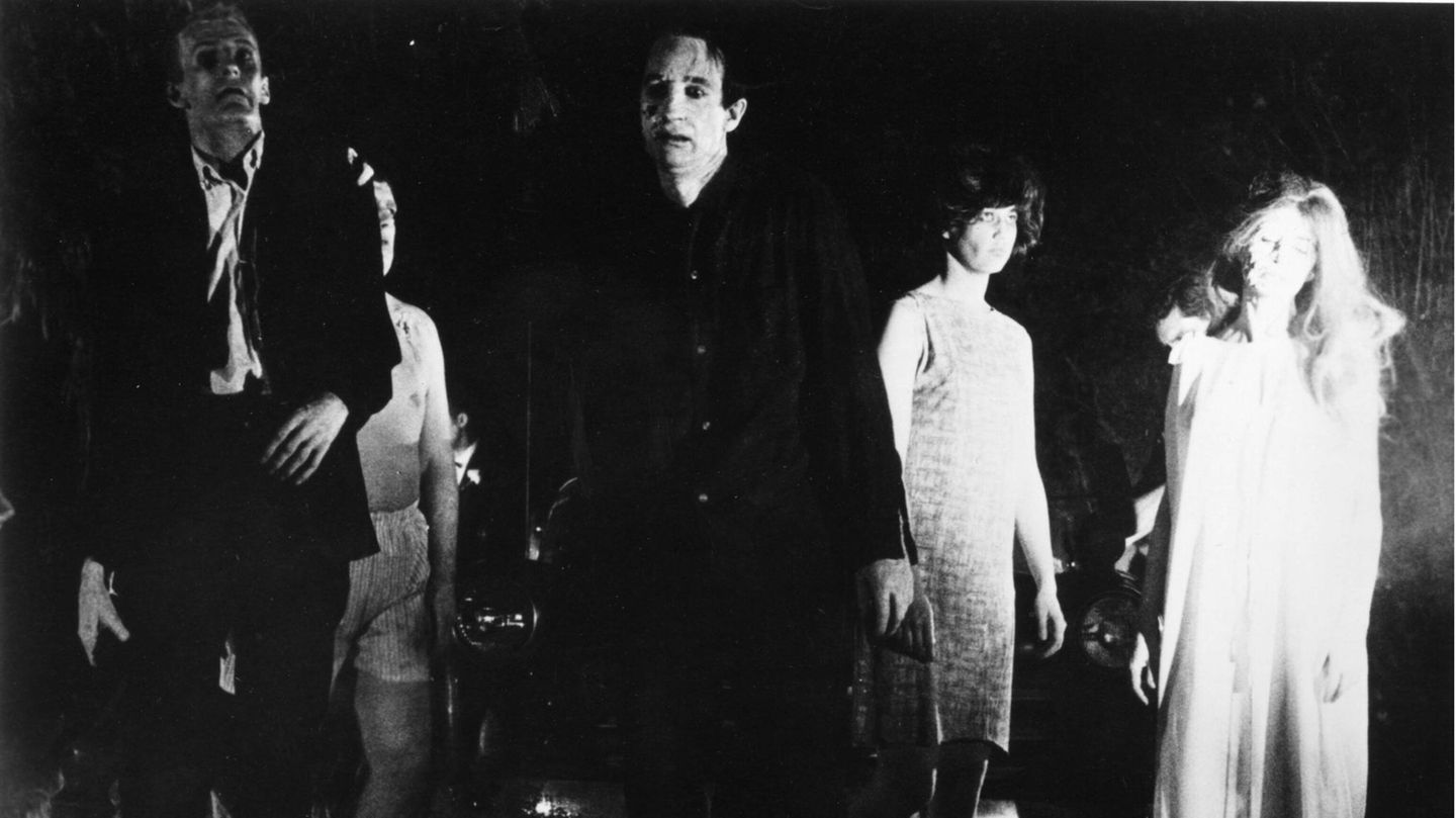 Zombies im Film "Night of the Living Dead"