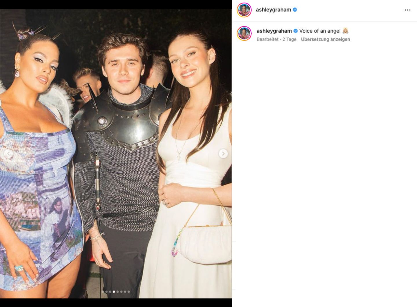 Ashley Graham Brookyln und Nicola Peltz Beckham