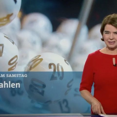 Autsch! Susanne Daubner zeigte am Samstag die falschen Lottozahlen in der "Tagesschau".